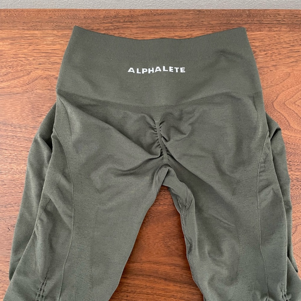 NEW Alphalete Contour Leggings (XS, Mountain Top)